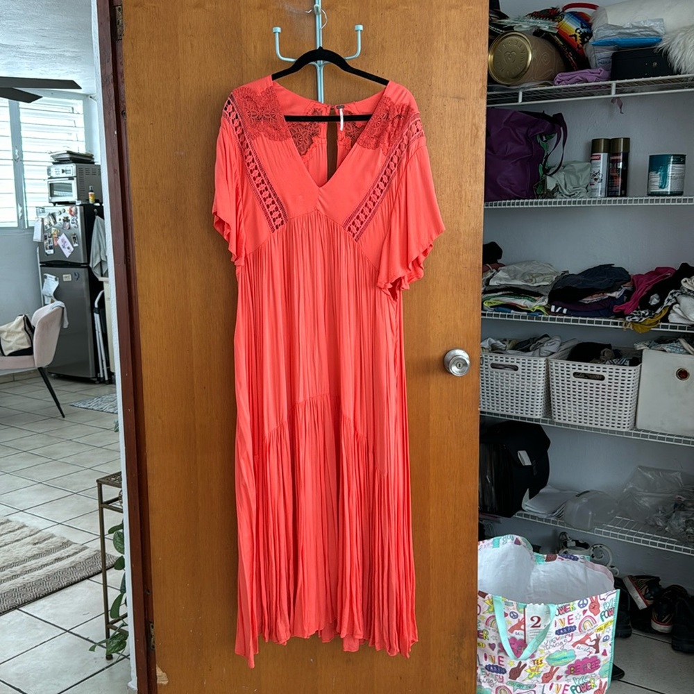 Free People flowy maxi dress